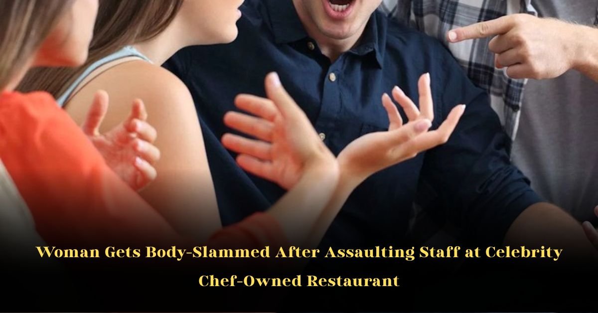 Woman Body-Slammed After Attacking Staff at Famous Chef’s Restaurant 1 Woman Body-Slammed After Attacking Staff at Famous Chef’s Restaurant