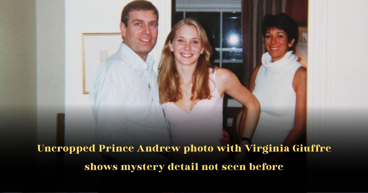 Uncropped Prince Andrew Photo with Virginia Giuffre Shows Mystery Detail Not Seen Before