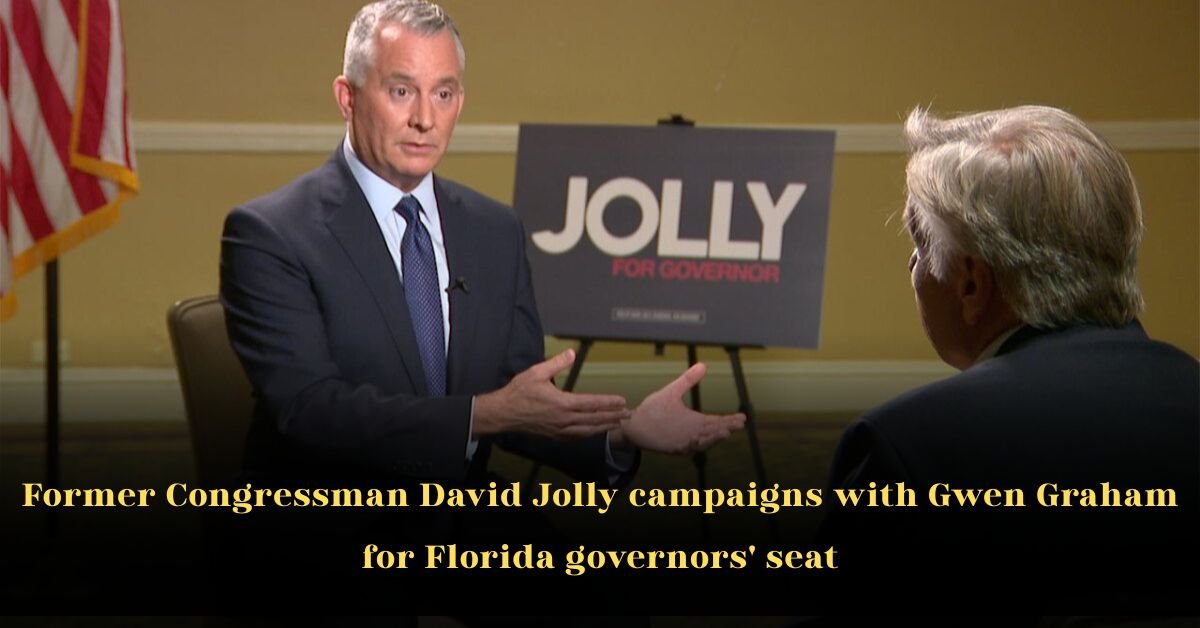 Former Congressman David Jolly Campaigns with Gwen Graham for Florida Governor's Seat
