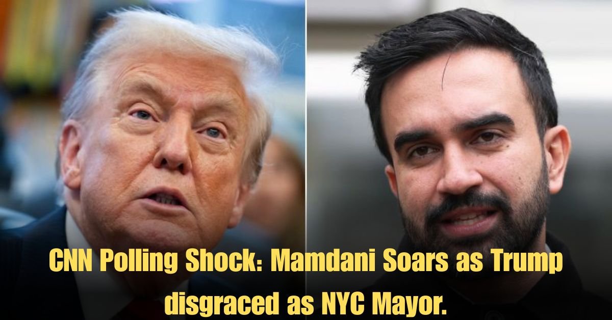 CNN Polling Shock: Mamdani Soars as Trump disgraced as NYC Mayor.