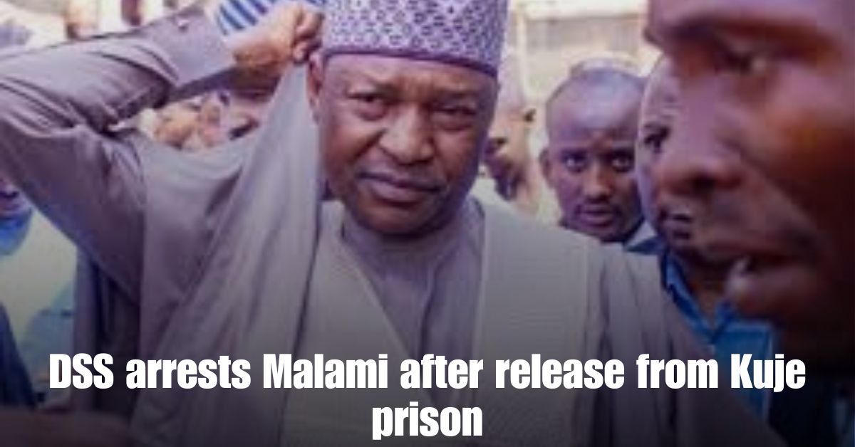DSS arrests Malami after release from Kuje prison