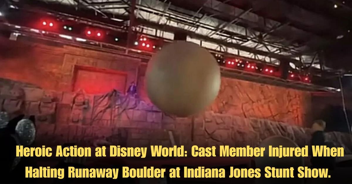 Heroic Action at Disney World: Cast Member Injured When Halting Runaway Boulder at Indiana Jones Stunt Show.