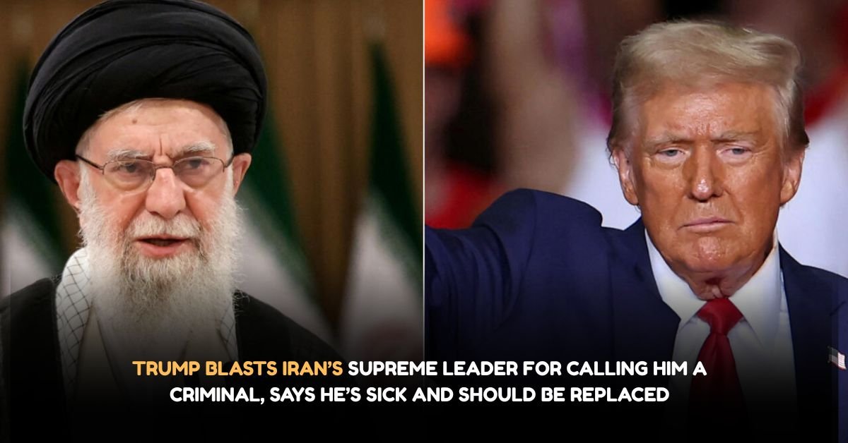 Trump Blasts Iran’s Supreme Leader For Calling Him A Criminal, Says He’s Sick And Should Be Replaced 2 Voyage en peniche avec Bruno Podalydes Chaque matin apres une nuit confortable un paysage different soffre a nous 2026 01 18T042025.140