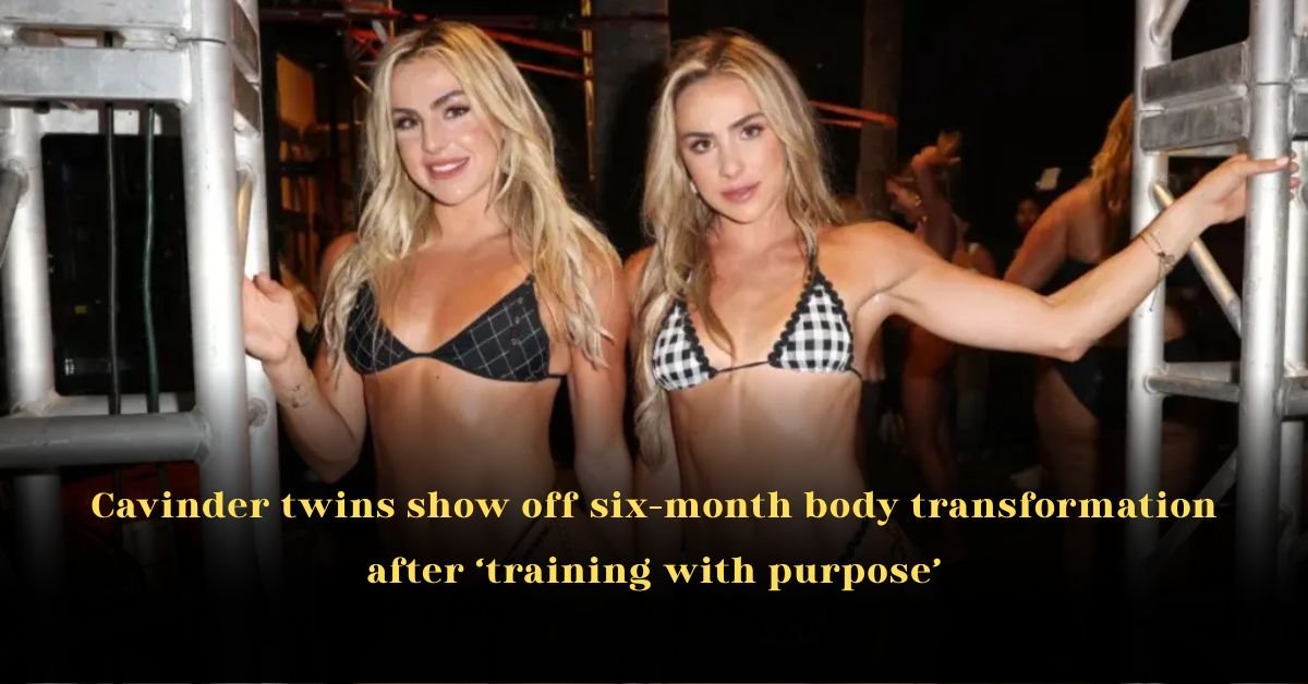 The Cavinder Twins Show Their Body Change After Six Months of "Training with Purpose"