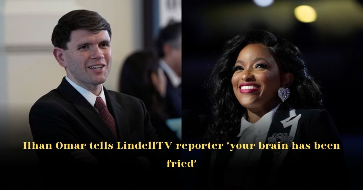 Ilhan Omar Tells LindellTV Reporter ‘Your Brain Has Been Fried’