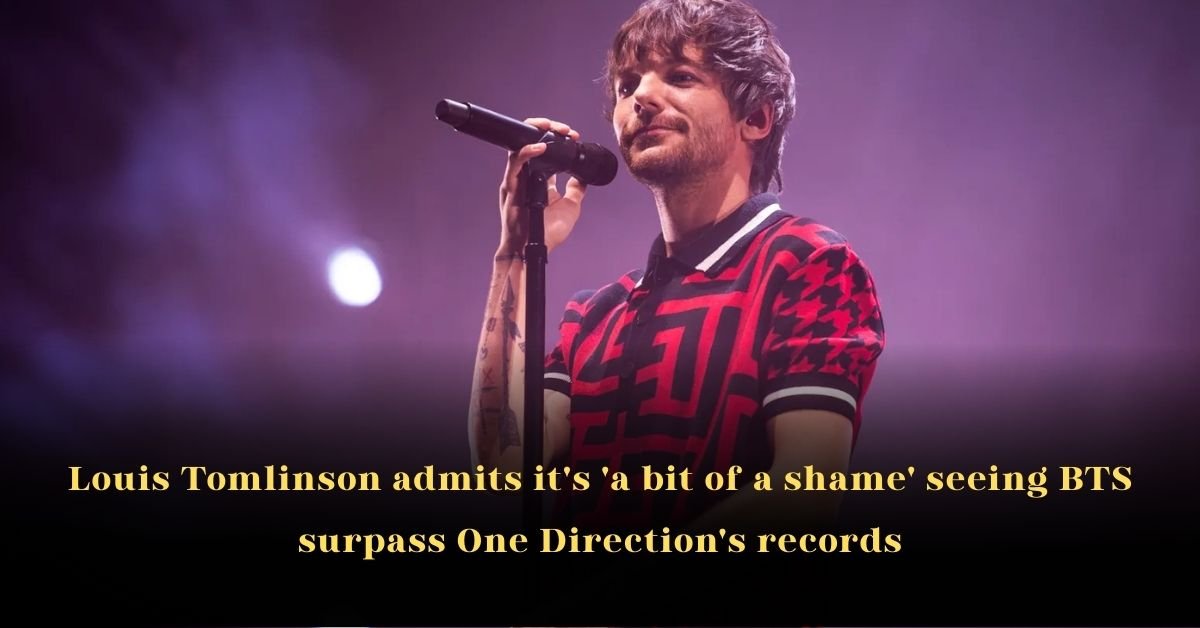Louis Tomlinson admits it's 'a bit of a shame' seeing BTS surpass One Direction's records