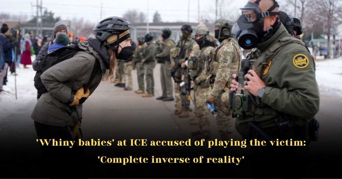 'Whiny babies' at ICE accused of playing the victim: 'Complete inverse of reality'